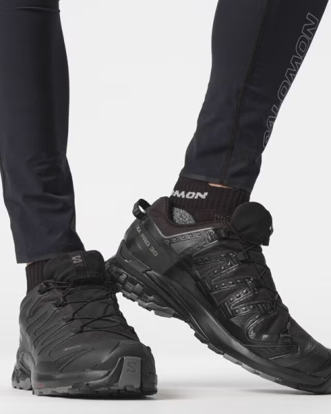 Кроссовки XA PRO 3D V9 WIDE GTX (RU 43 UK 9.5 USm 10 СМ 27.5; black/phantom/pewter)